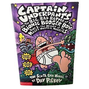Captain Underpants and the Big, Bad Battle of the Bionic Booger Boy Part 1